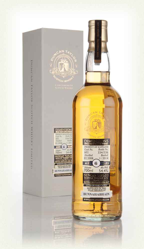 Bunnahabhain 2008/2015 (Duncan Taylor, 2015, 54,4%) Cask 602