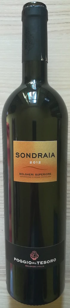 Poggio al Tesoro Sondraia 2012