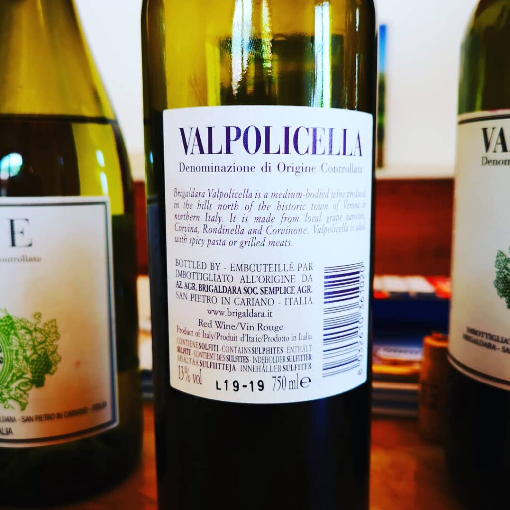 BRIGALDARA VALPOLICELLA 2018