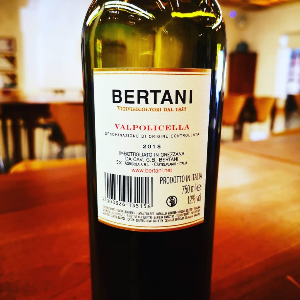 BERTANI VALPOLICELLA 2018
