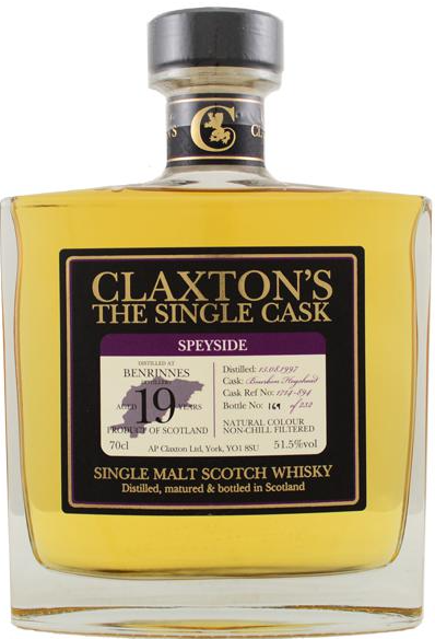 Benrinnes 1997/2017 Claxton's