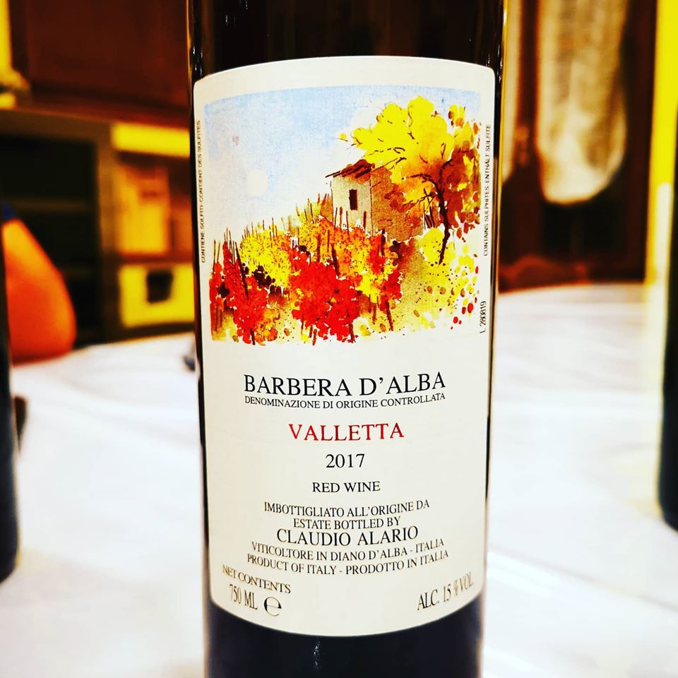 CLAUDIO ALARIO BARBERA D’ALBA VALLETTA 2017