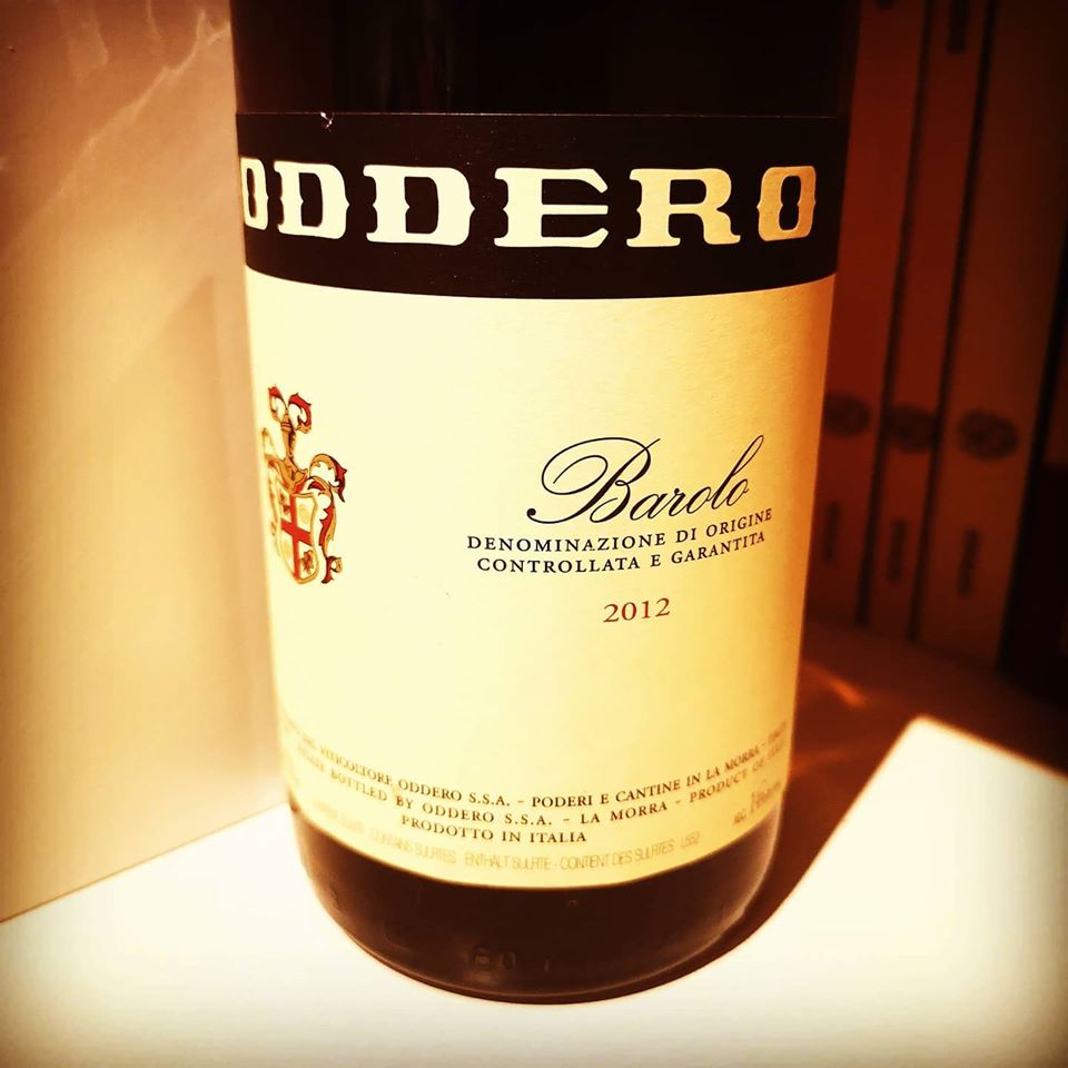 ODDERO BAROLO 2012
