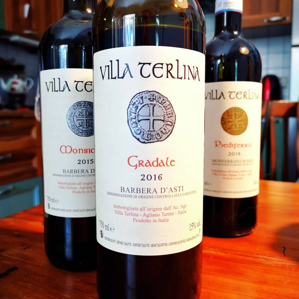 VILLA TERLINA BARBERA D'ASTI GRADALE 2016