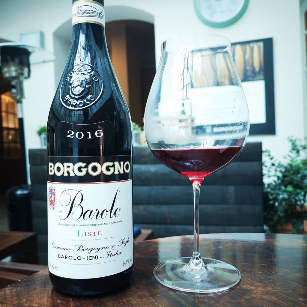BORGOGNO BAROLO LISTE 2016