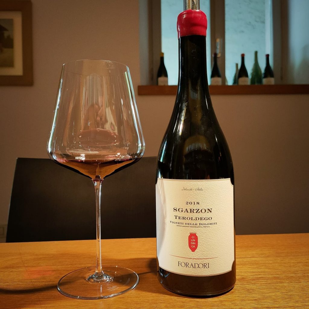 FORADORI TEROLDEGO SGARZON 2018 CILINDRICA