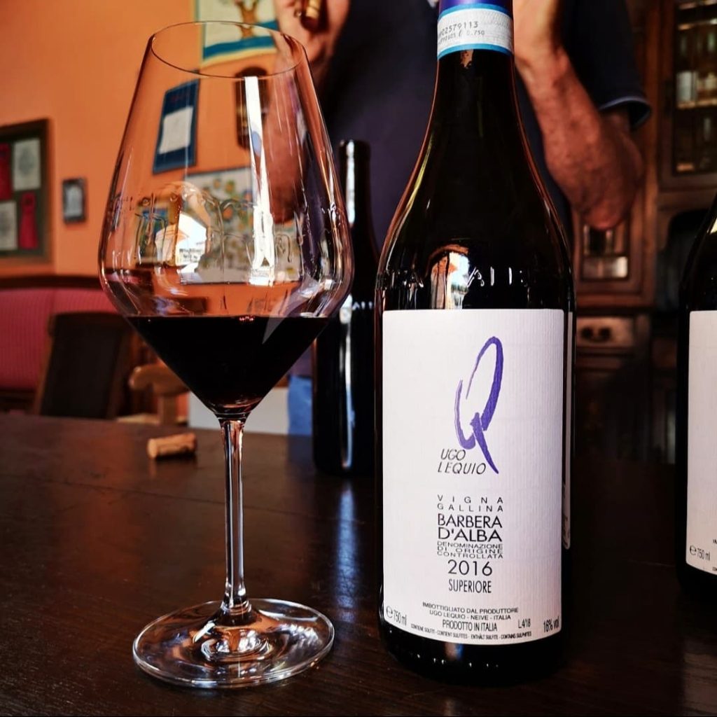 UGO LEQUIO BARBERA D’ALBA SUPERIORE 2016