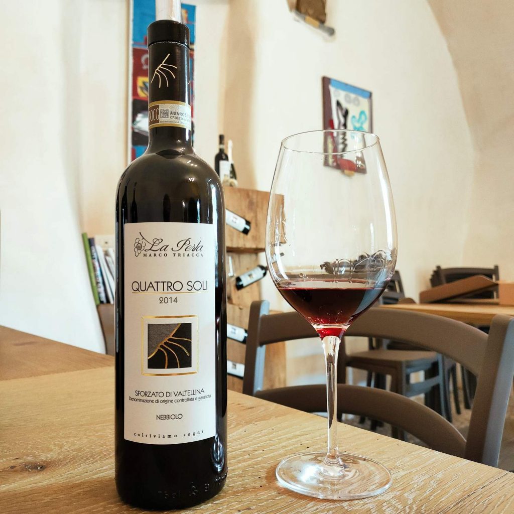 LA PERLA SFORZATO DI VALTELLINA QUATTRO SOLI 2014