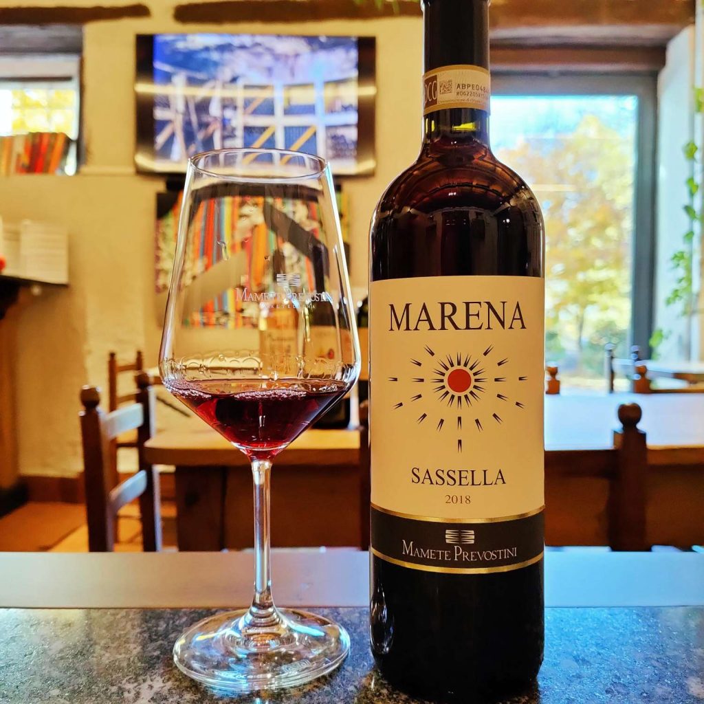 MAMETE PREVOSTINI VALTELLINA SUPERIORE SASSELLA MARENA 2018