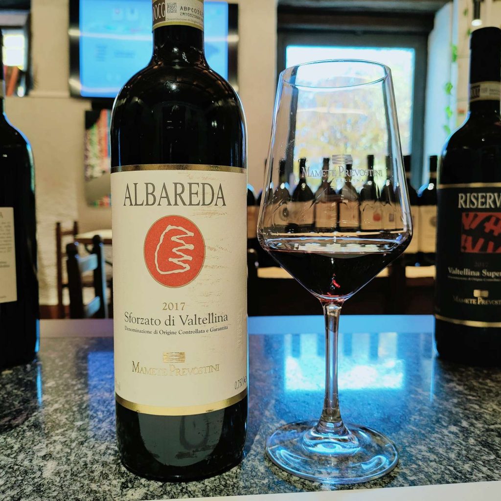 MAMETE PREVOSTINI SFORZATO DI VALTELLINA ALBAREDA 2017